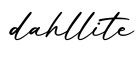 单词dahllite书写