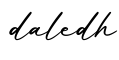 单词daledh书写