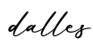 单词dalles书写