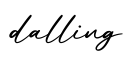 单词dalling书写