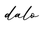 单词dalo书写