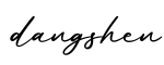 单词dangshen书写