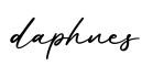 单词daphnes书写