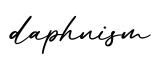 单词daphnism书写