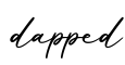 单词dapped书写
