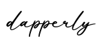 单词dapperly书写