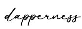 单词dapperness书写