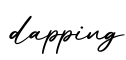 单词dapping书写