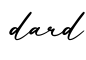 单词dard书写
