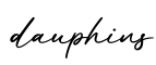 单词dauphins书写