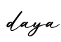 单词daya书写