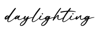 单词daylighting书写