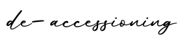 单词de-accessioning书写
