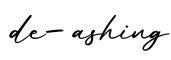 单词de-ashing书写