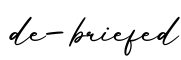 单词de-briefed书写