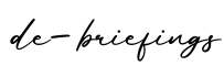 单词de-briefings书写