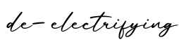 单词de-electrifying书写