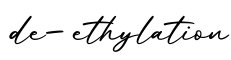 单词de-ethylation书写