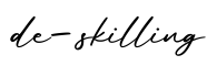 单词de-skilling书写