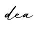 单词dea书写
