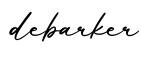 单词debarker书写