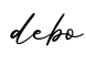 单词debo书写