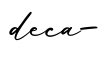 单词deca-书写