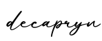 单词decapryn书写