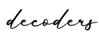 单词decoders书写