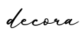 单词decora书写