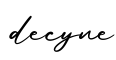 单词decyne书写
