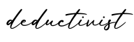 单词deductivist书写