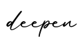 单词deepen书写