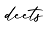 单词deets书写