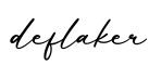 单词deflaker书写