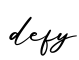 单词defy书写