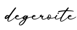 单词degeroite书写