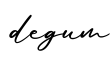 单词degum书写