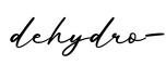 单词dehydro-书写