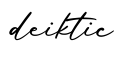 单词deiktic书写