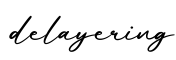 单词delayering书写