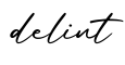单词delint书写