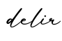 单词delir书写