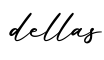 单词dellas书写