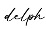 单词delph书写