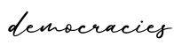 单词democracies书写