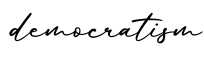 单词democratism书写