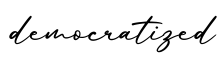单词democratized书写