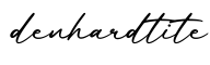 单词denhardtite书写