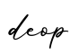 单词deop书写